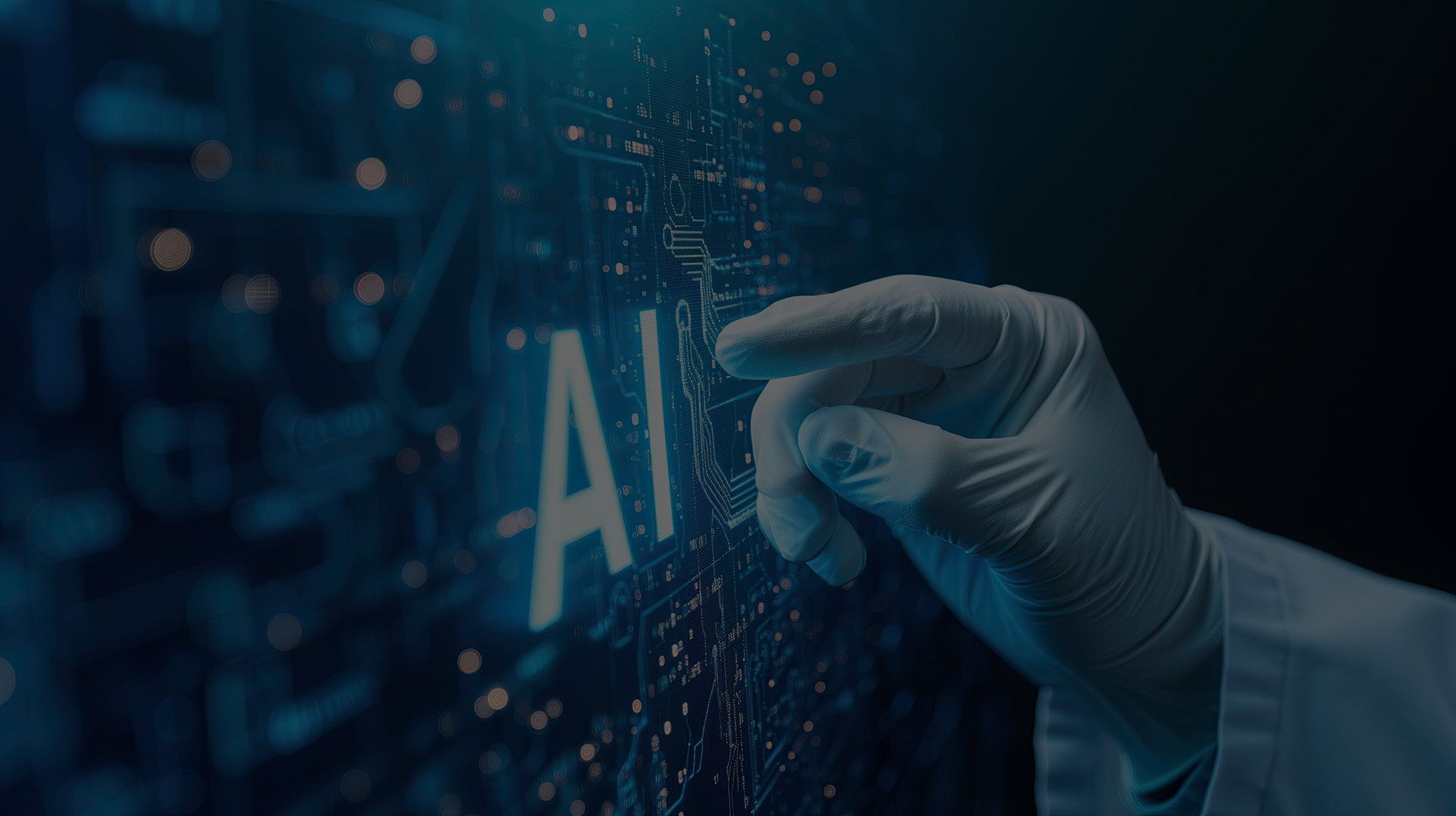 AI Medical Background Abstract