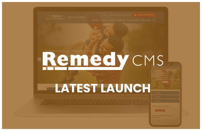 Latest RemedyCMS Launch - OrthoAtlanta.com