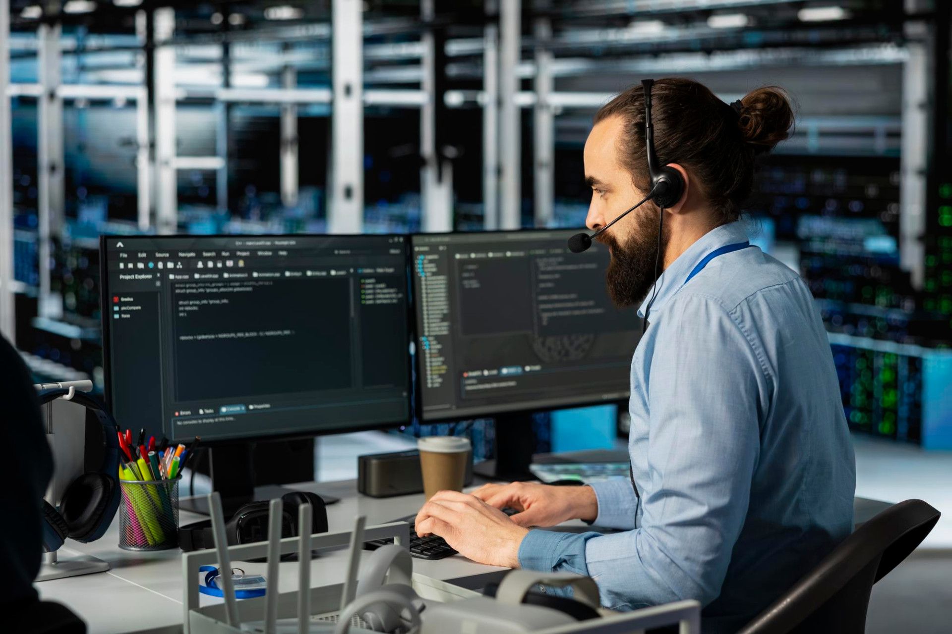 Remedy CMS Technical Support Banner Image help desk support operator