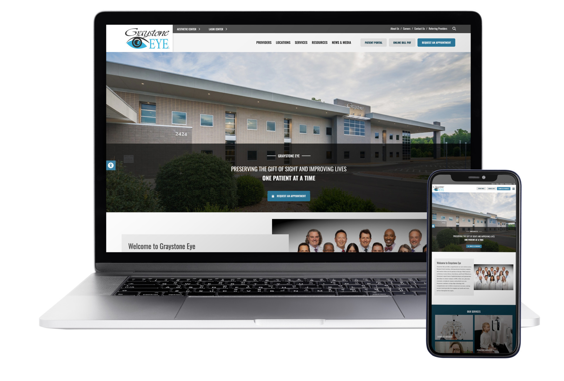 Graystone Eye - Powered by Remedy CMS