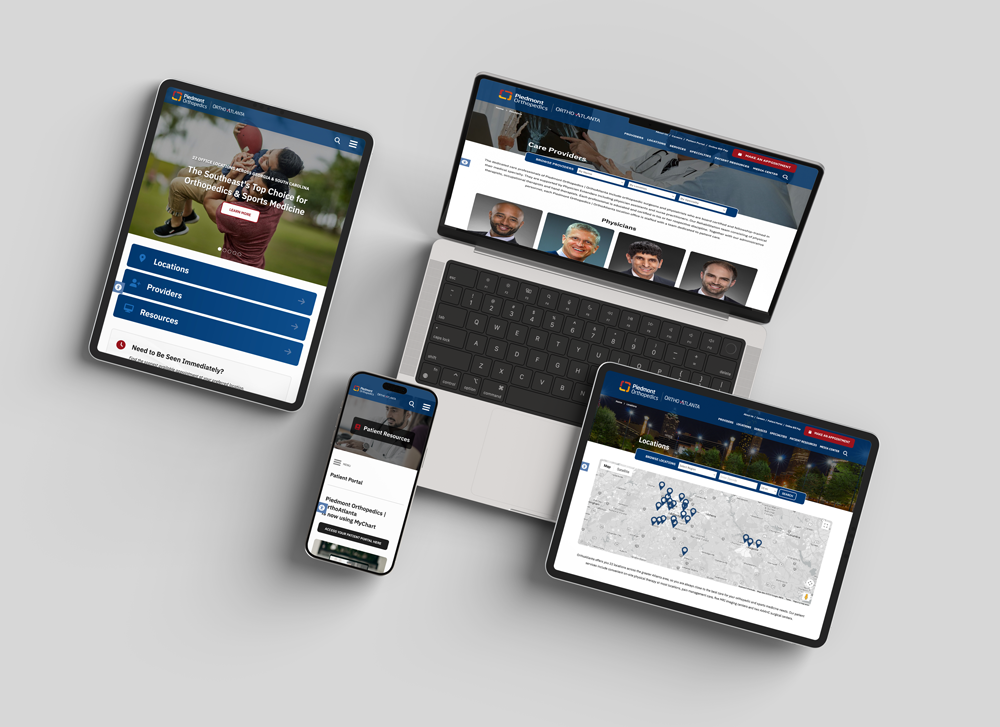 OrthoAtlanta responsive site