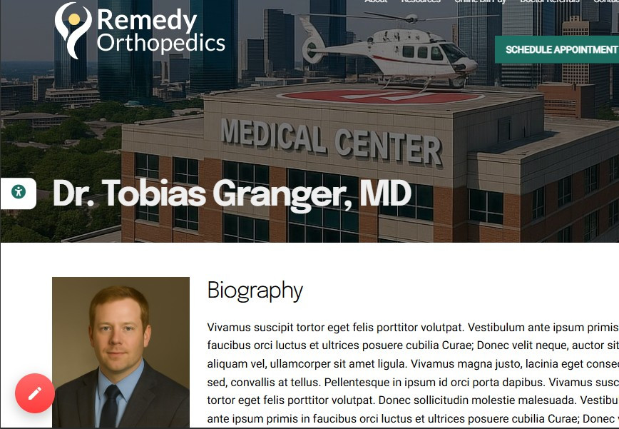 Remedy CMS Front-end Shortcut Editor