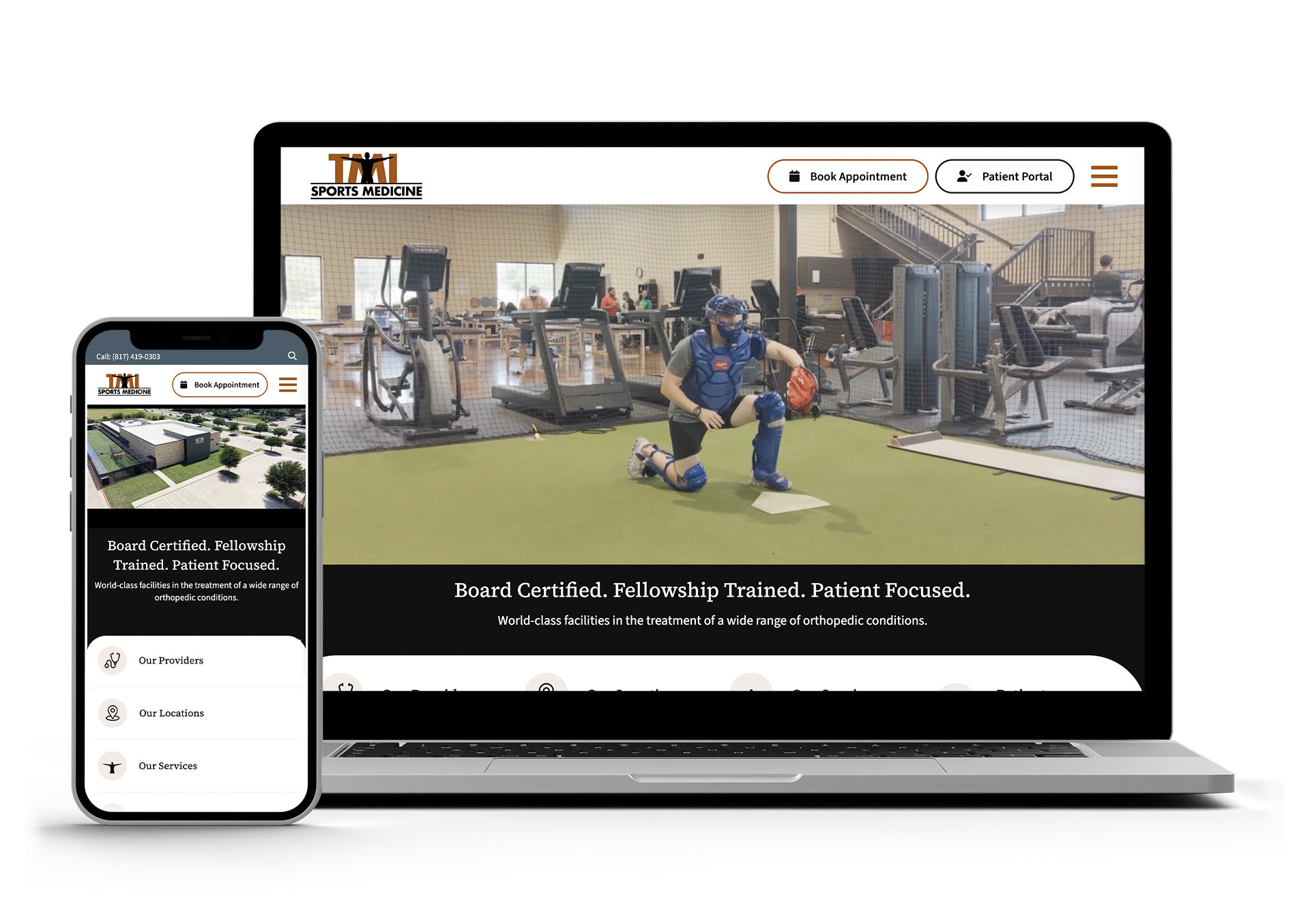 TMI Sports Medicine on Mobile and Tablet Device